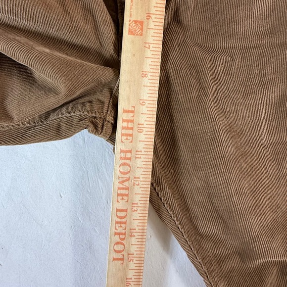 J Crew 770 Straight Fit Corduroy Pants Men's 31x32 Brown Casual Stretch Pants - Picture 9 of 10